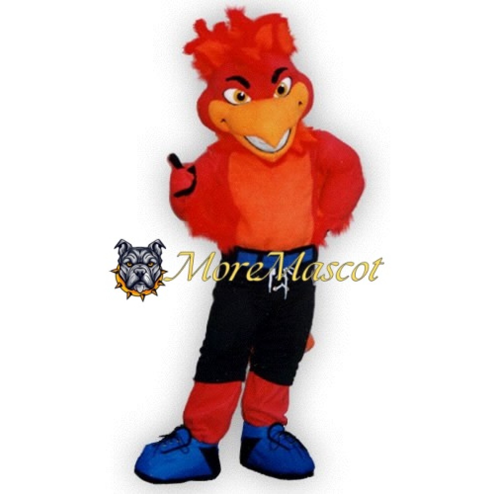 Red Jay Mascot Costume