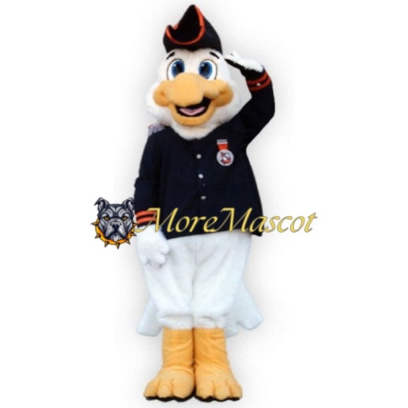 Captain White Bird Mascot Costume