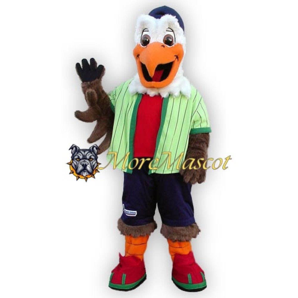 Friendly Parrot Mascot Costume