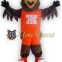 Sport Brown Falcon Mascot Costume