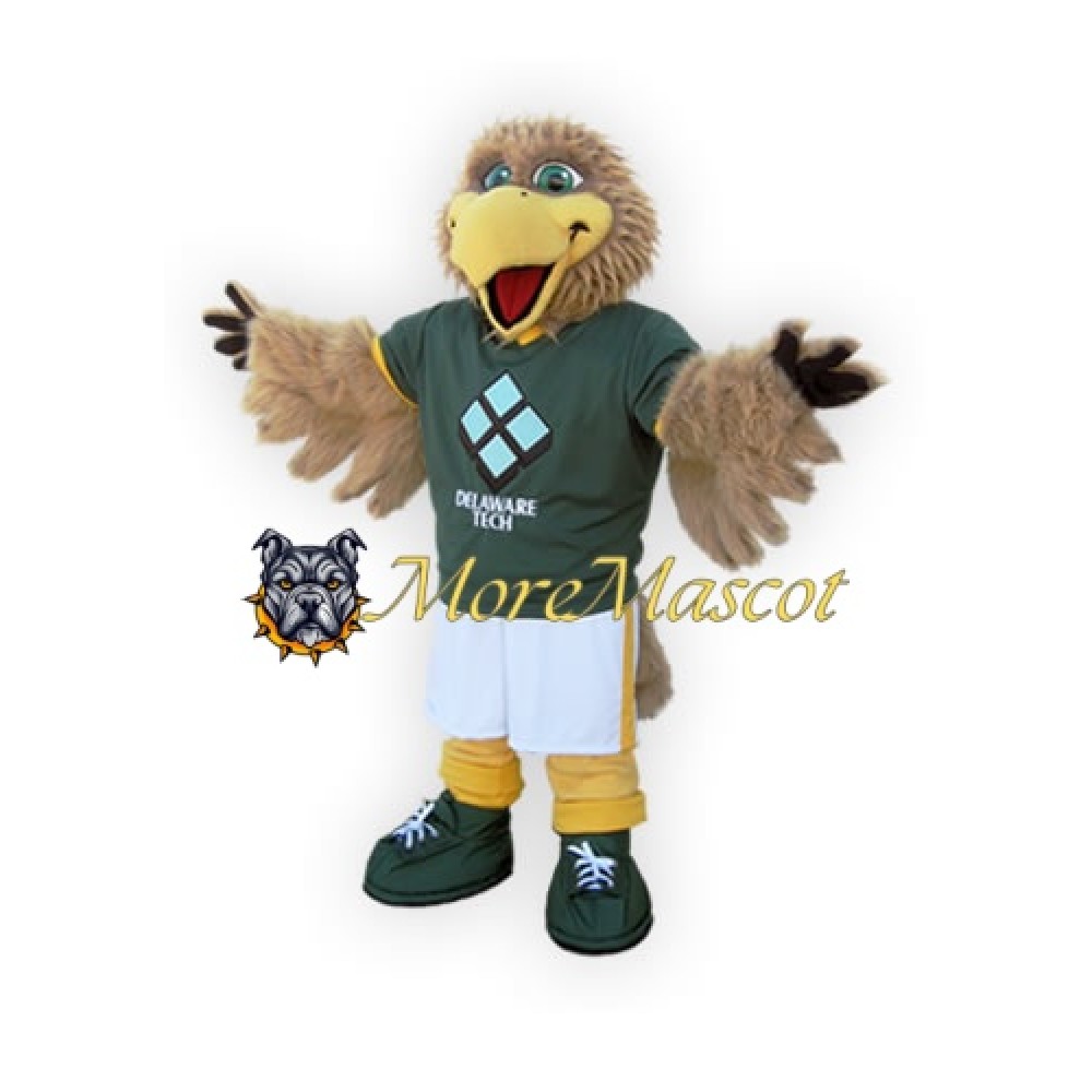 Happy College Eagle Mascot Costume