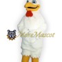 Soft White Cock Mascot Costume
