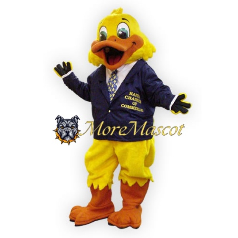 College Duck Mascot Costume