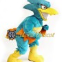 Power Green Hawk Mascot Costume