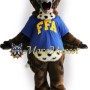 Superb Brown Owl Mascot Costume