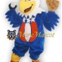 Baseball Blue Eagle Mascot Costume