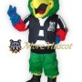 Realistic Pirate Parrot Mascot Costume