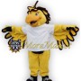 Adult Yellow Eagle Mascot Costume