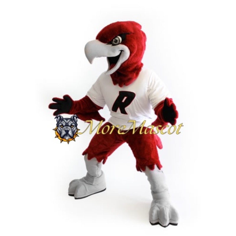 Superb Sport Hawk Mascot Costume