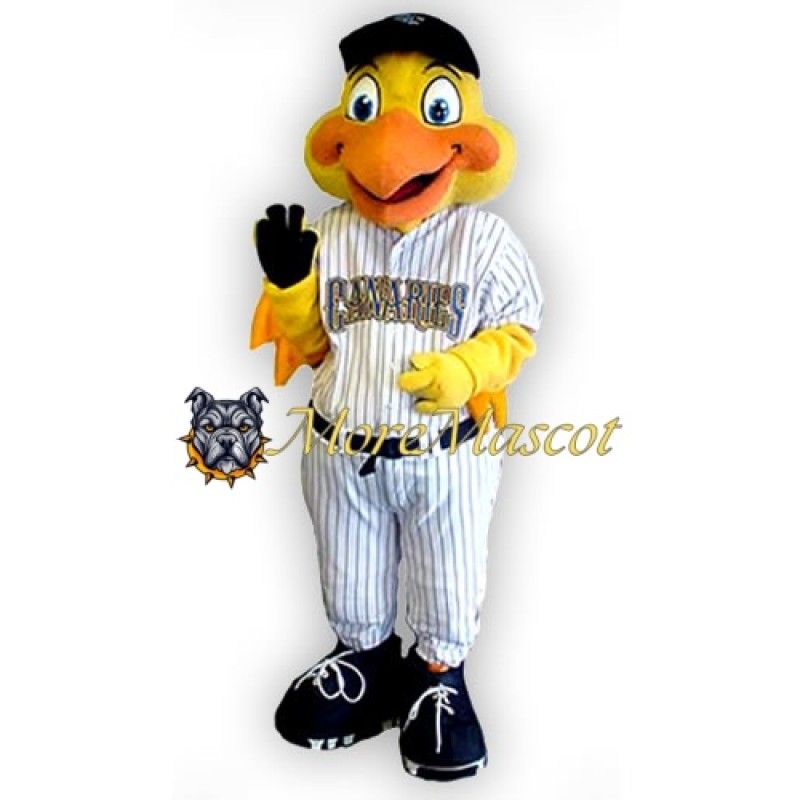 Sport Yellow Eagle Mascot Costume