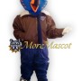 Pilot Bluebird Mascot Costume