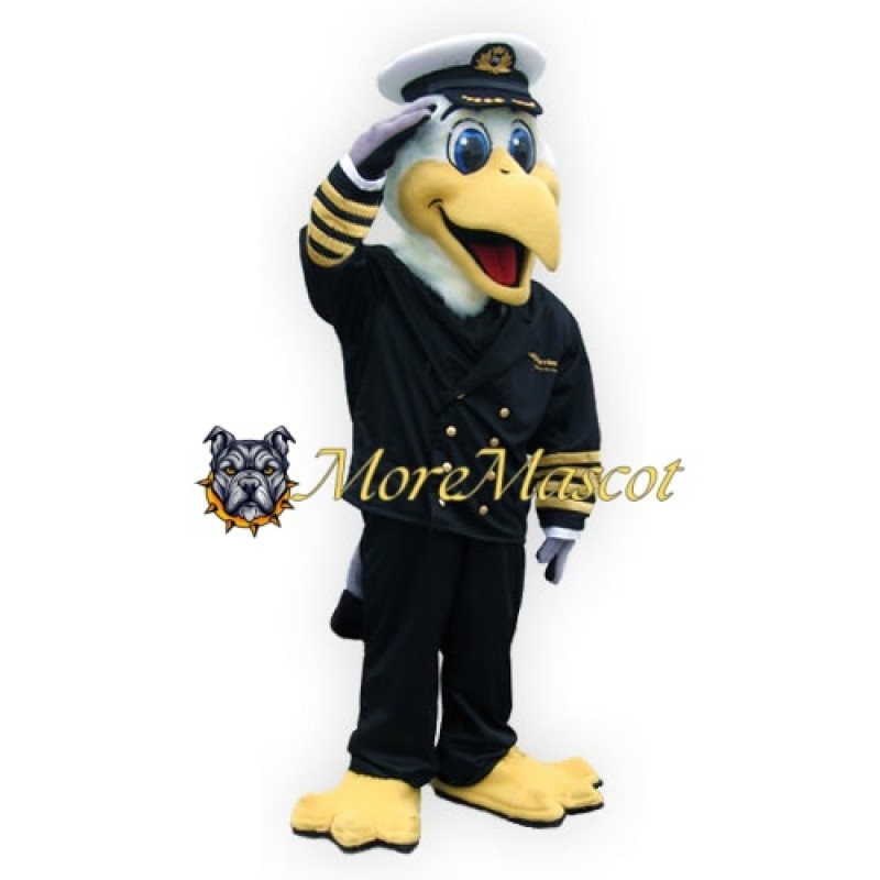 Captain Gull Mascot Costume