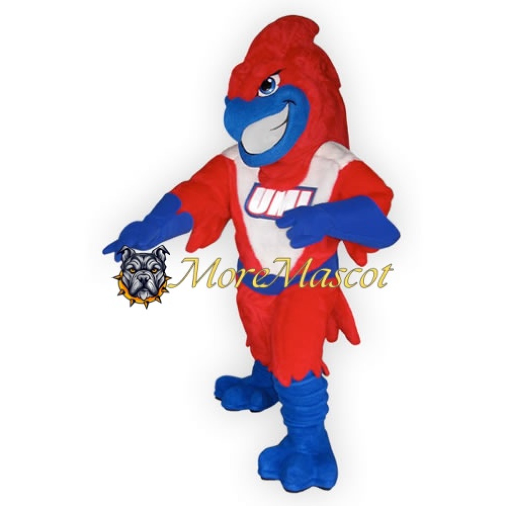 University Red Hawk Mascot Costume