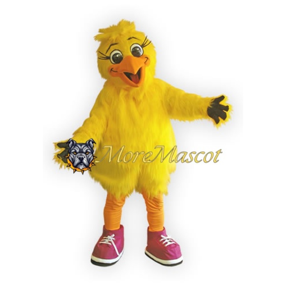 Friendly Female Chicken Mascot Costume