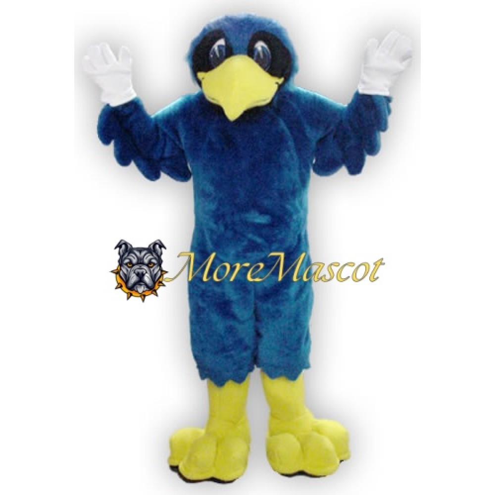 Lightweight Blue Bird Mascot Costume