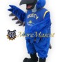 Realistic Blue Bird Mascot Costume