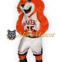 Sports Orange Panther Mascot Costume
