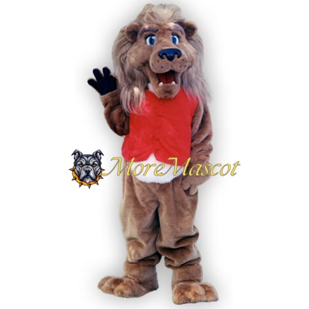 Realistic Lion Mascot Costume