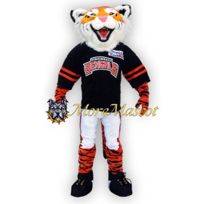 Happy Sport Tiger Mascot Costume
