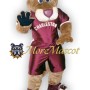 Sport Brown Tiger Mascot Costume