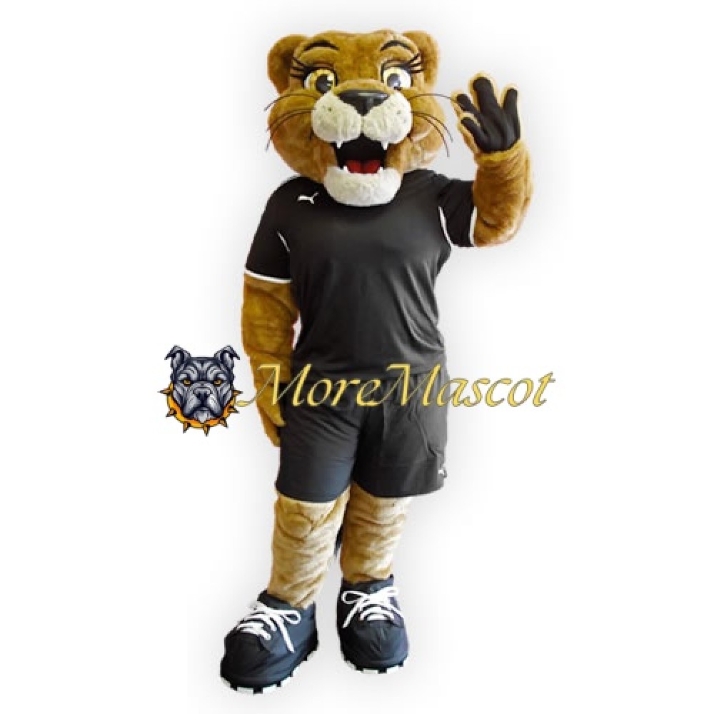 Sport Female Tiger Mascot Costume