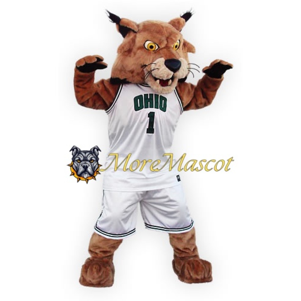 University Bobcat Mascot Costume
