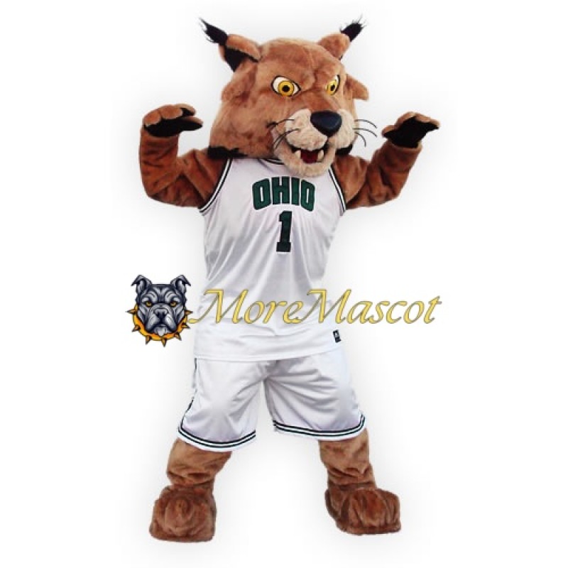 University Bobcat Mascot Costume