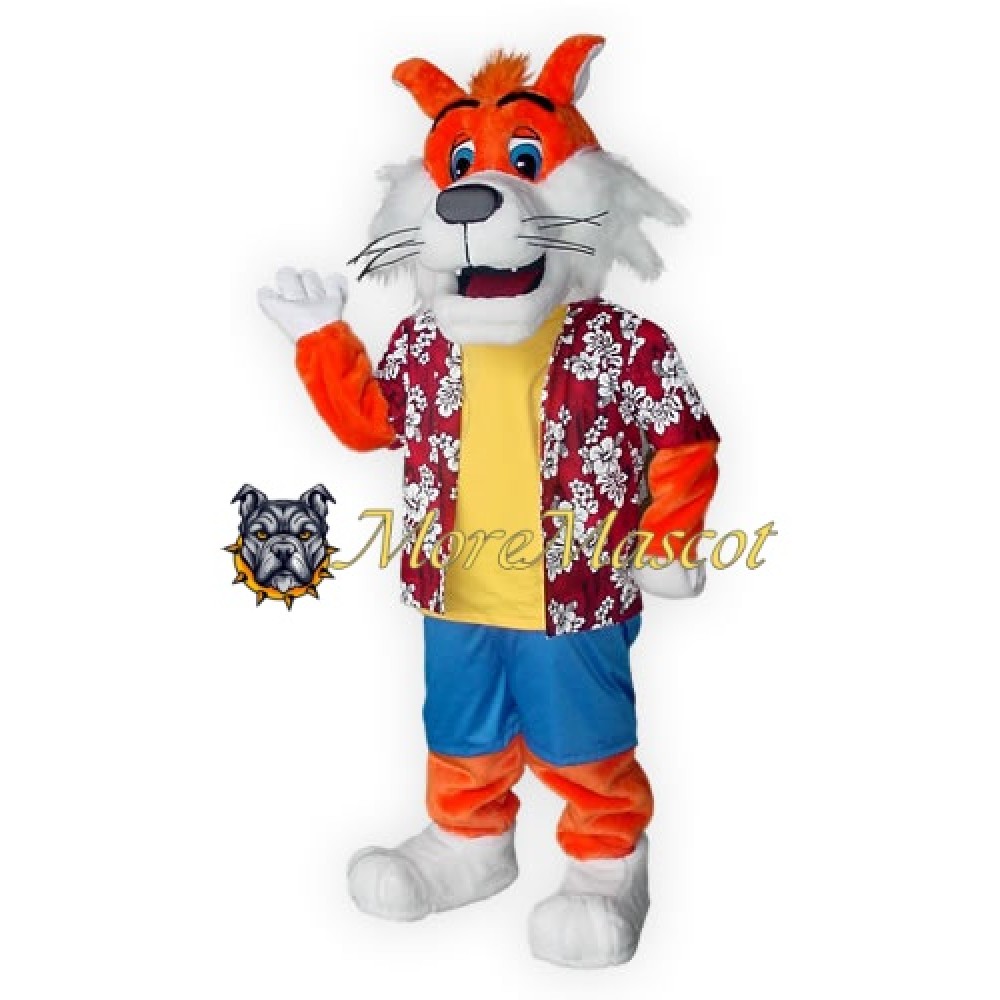 Adult Cute Tiger Mascot Costume