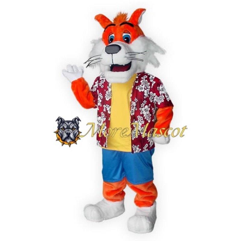 Adult Cute Tiger Mascot Costume