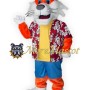 Adult Cute Tiger Mascot Costume