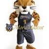 University Sport Bobcat Mascot Costume