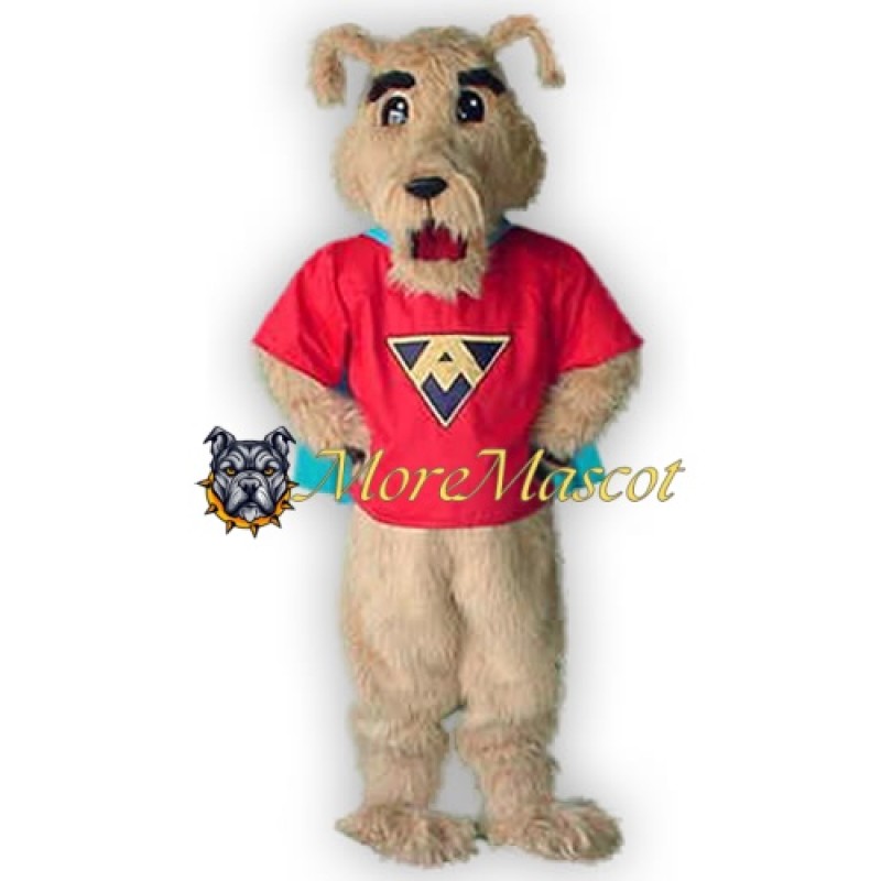 Plush Adult Dog Mascot Costume
