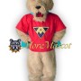 Plush Adult Dog Mascot Costume