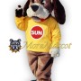 Lightweight Adult Dog Mascot Costume