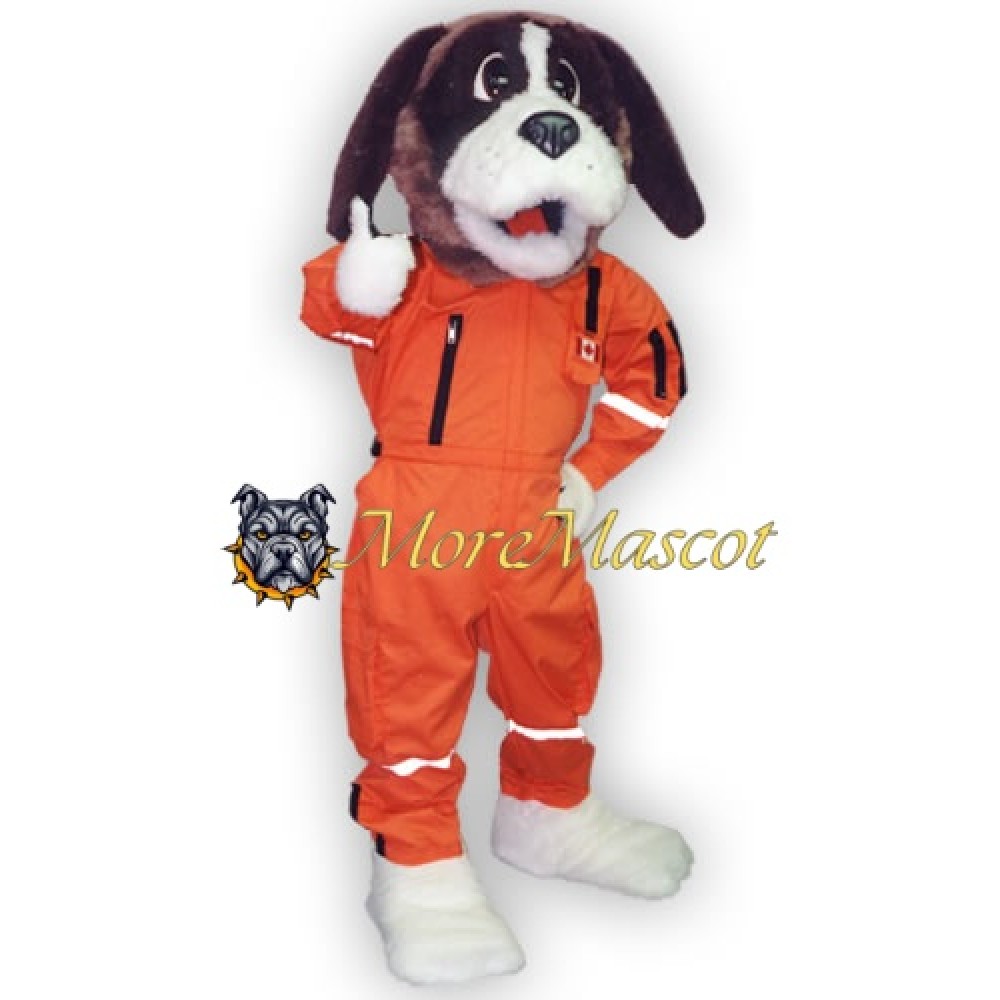 Professional Fire Dog Mascot Costume