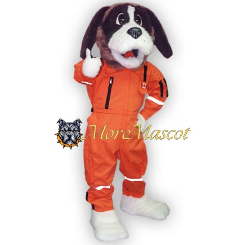 Professional Fire Dog Mascot Costume