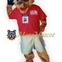 Interesting Brown Dog Mascot Costume