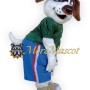 Cute Brown & White Dog Mascot Costume