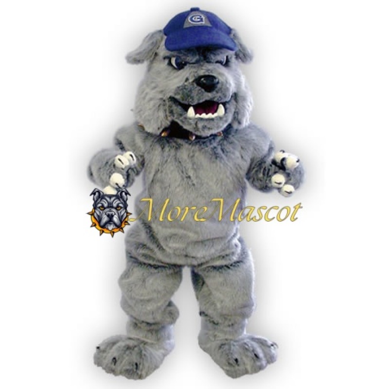 Fierce Realistic Bulldog Mascot Costume