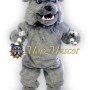 Fierce Realistic Bulldog Mascot Costume