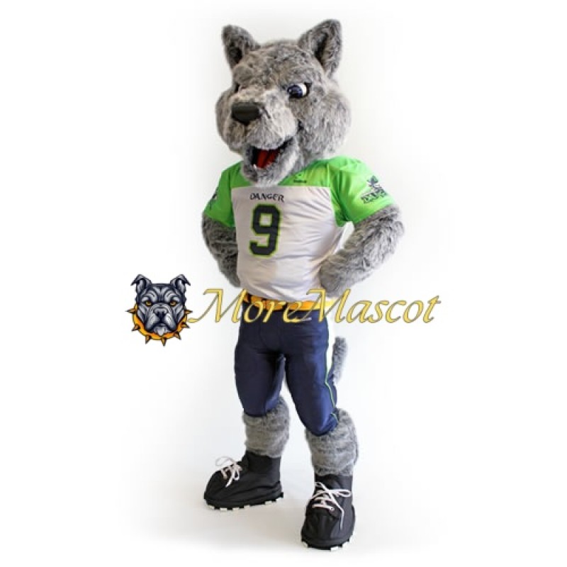 Sport Power Wolf Mascot Costume
