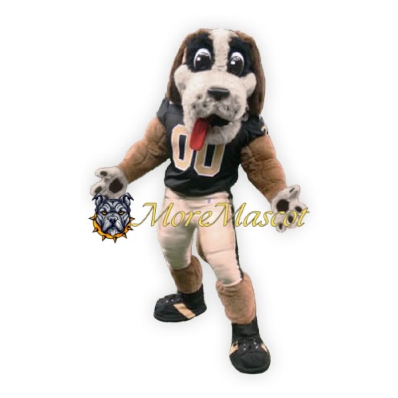 Sport Muscle Dog Mascot Costume