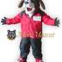 Glasses Dog Mascot Costume