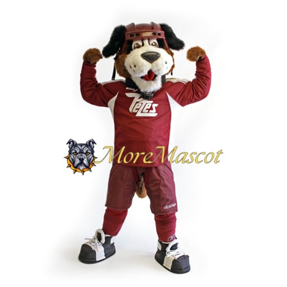 Power Sports Dog Mascot Costume