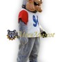 Force Gray Bulldog Mascot Costume