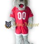 Sport Plush Wolf Mascot Costume