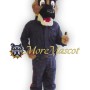 Adult Police Wolf Dog Mascot Costume
