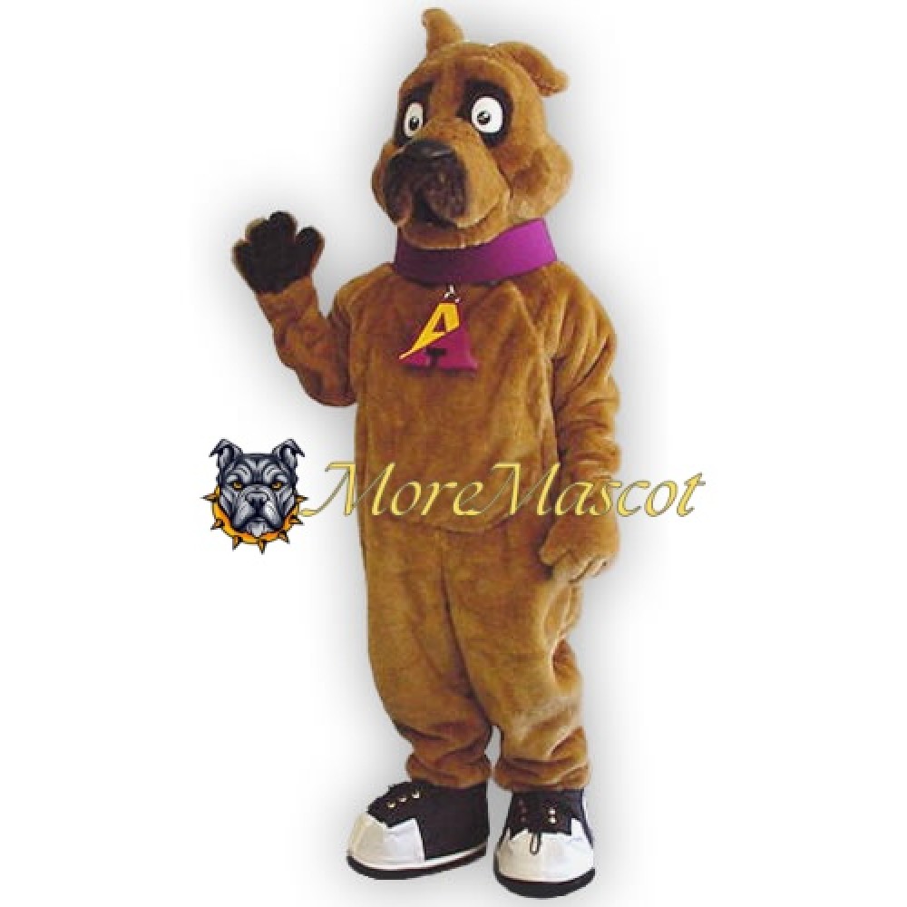 Brown Home Dog Mascot Costume