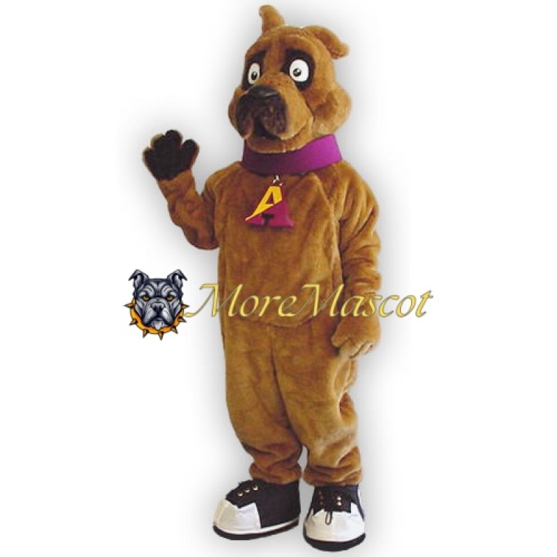 Brown Home Dog Mascot Costume