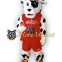 Sport Fire Dog Mascot Costume